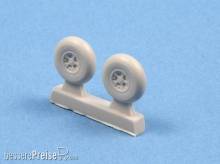 CMK 129-Q72081 - Hawker Hurricane Mk. I Wheels with five spoked disc