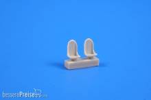CMK 129-Q72227 - 1:72 Fouga Magister Seats (2 pcs.)