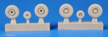 CMK 129-Q72251 - Mirage F.1-1/72 Wheels set in 1:72