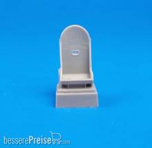 CMK 129-Q48267 - Hurricane Mk.I Seat f.Airfix kit in 1:48