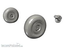 CMK 129-Q48279 - Junkers Ju-88A-4 a.Later/C-6/G-Late Main and Tail Wheels in 1:48