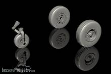CMK 129-Q72285 - Tucano T.1-Wheels Set /for Airfix kit in 1:72