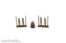 CMK 129-Q72287 - Tucano T.1-Correction Propeller a.Spinne in 1:72