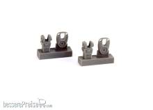 CMK 129-Q72289 - Fw 189A-Front Pairs of Engine Cylinders for ICM kits in 1:72