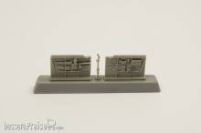 CMK 129-Q72301 - P-40 Cockpit Sidewalls and ControlColumn in 1:72