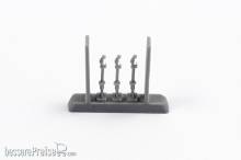 CMK 129-Q72309 - P-40E-N Control Columns (3 pcs)f.Spec.Ho in 1:72