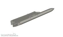 CMK 129-Q72312 - Sycomor-Chaff/Flare Dispenser f.MirageF1 in 1:72