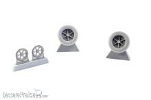 CMK 129-Q48327 - AF-2/3 Guardian Mainwheels f.Special Hob in 1:48
