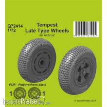 CMK 129-Q72414 - 1:72 Tempest Late Type Wheels