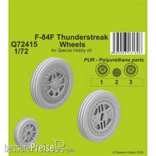 CMK 129-Q72415 - 1:72 F-84F Thunderstreak Wheels 1/72 / for Special Hobby kits