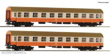Roco 6280017 - 2-tlg. Set 2: Reisezugwagen 2. Klasse, DR