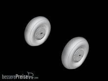 CMK 129-Q48364 - Reggiane Re 2005 Main Wheels in 1:48