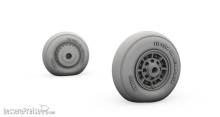 CMK 129-Q48371 - Reggiane Re 2000 Main Wheels in 1:48