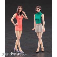 Hasegawa 629104 - 1/24 Fashion Girls, 2 Bausätze