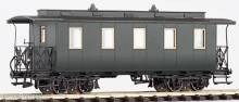 Weinert 6293 - Vierachsiger Schmalspur-Personenwagen der HSA mit Bühne und Oberlichtdach (H0m)