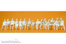 Preiser 63001 - 1:32 Sitzende Reisende 15 Fig
