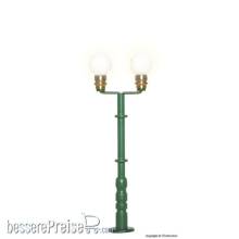Viessmann 6305 - H0 Kugelleuchte zweiflammig, grün