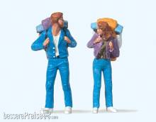 Preiser 63072 - 1:32 Rucksacktouristen