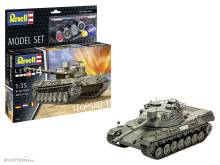 Revell 63240 - Model Set Leopard 1 Revell Modellbausatz mit Basiszubehör