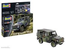 Revell 63277 - Model Set Lkw gl leicht Wolf Revell Modellbausatz mit Basiszubehör