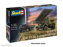 Revell 63338 - Model Set W.O.T. 8 BM-13-16 Katyusha/Cargo Revell Modellbausatz mit Basiszubehör