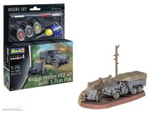 Revell 63344 - Model Set Krupp Protze KFZ 69 with 3,7cm Pak Revell Modellbausatz mit Basiszubehör