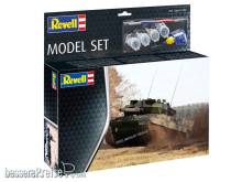 Revell 63355 - Model Set Leopard 2 A7V Revell Modellbausatz mit Basiszubehör