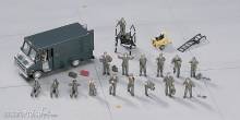 Hasegawa 635007 - 1/72 US Piloten und Bodencrew