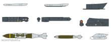 Hasegawa 635114 - 1/72 Flugzeug Waffenset IX