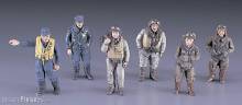 Hasegawa 636007 - 1/48 WWII Piloten-Figuren