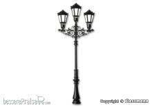 Viessmann 6398 - H0 Gaslaterne dreiflammig, LEDs warmweiß