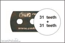 CMK 129-H1003 - Sägeblatt, beidseitig grobe Zähne