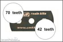 CMK 129-H1004 - 5 Sägeblätter, feine und grobe Zähne