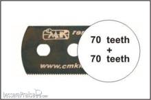 CMK 129-H1005 - Sägeblatt, beidseitig feine Zähne