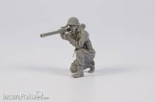 CMK 129-F35338 - American soldier with M18 47mm Recoilles Rifle (Bazooka),late WWII/Korean war in 1:35