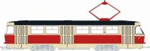 Brekina 64501 - Brekina, Tatra T3/T4, 1970, Chemnitz, 1:87