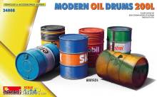 MiniArt 24008 - Modern Oil Drums 200L