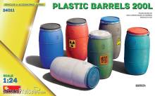 MiniArt 24011 - Plastic Barrels 200L