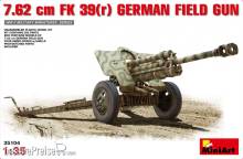 MiniArt 35104 - 7,62 cm F.K. 39 German Field Gun