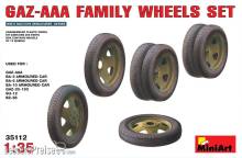 MiniArt 35112 - GAZ-AAA Family Wheels set