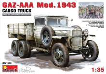 MiniArt 35133 - GAZ-AAA Mod. 1943 Cargo Truck