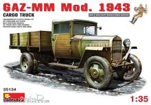 MiniArt 35134 - GAZ-MM. Mod. 1943. Cargo Truck