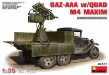 MiniArt 35177 - GAZ-AAA w/QUAD M4 MAXIM