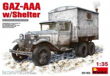 MiniArt 35183 - GAZ-AAA with Shelter