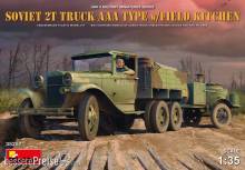 MiniArt 35257 - Soviet 2 t Truck AAA Type w/Field Kitchen