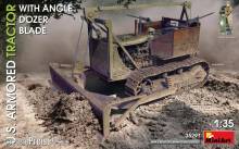 MiniArt 35291 - U.S. Armored Tractor w/Angle Dozer Blade