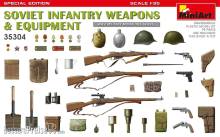 MiniArt 35304 - Soviet Infantry Weapons and Equipment. Spec. Ed.