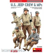 MiniArt 35308 - U.S. Jeep Crew & MPs. Special Edition