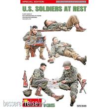 MiniArt 35318 - U.S. Soldiers at Rest. Special Edition