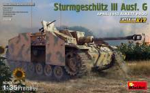 MiniArt 35338 - Sturmgeschutz III Ausf. G April 1943 Alkett Prod. Interior Kit